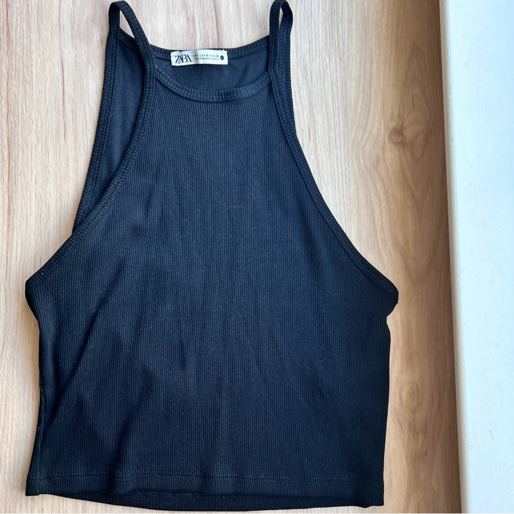 Zara | Black Sleeveless Women's Top